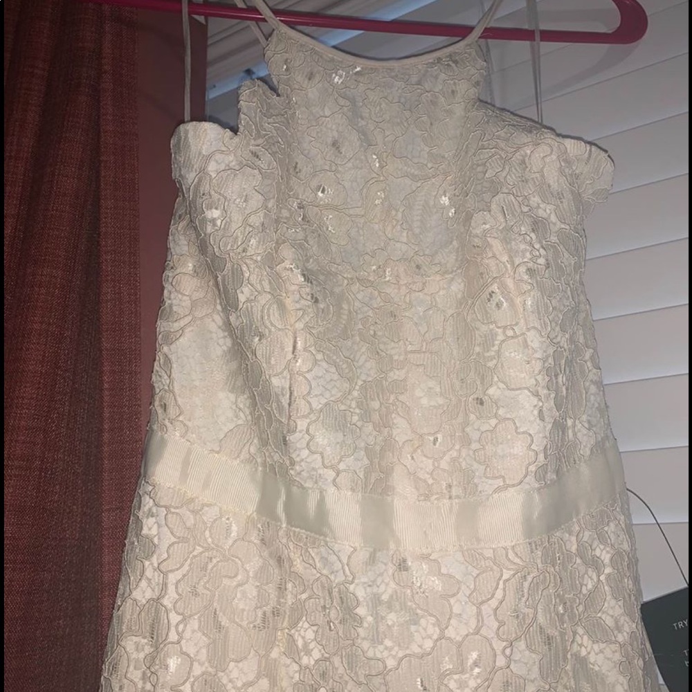 White dress